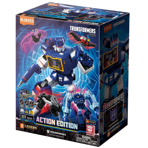 Blokees Transformers G1 Soundwave AE03 Action Edition Model Kit – Blind Box