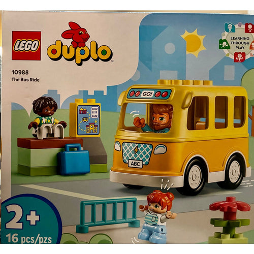 NEW & RETIRED Lego Duplo The Bus Ride Toy Multicolored 16 Pc
