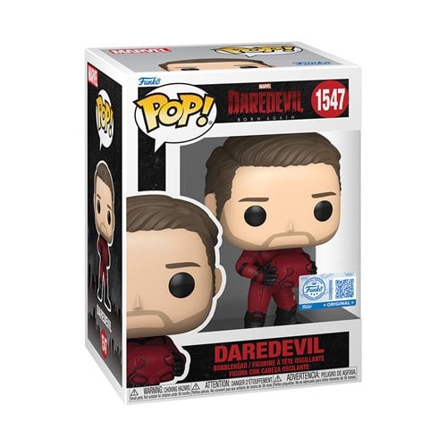 Funko Pop! Marvel – Daredevil Unmasked Vinyl Figure #87249 (EE Exclusive)