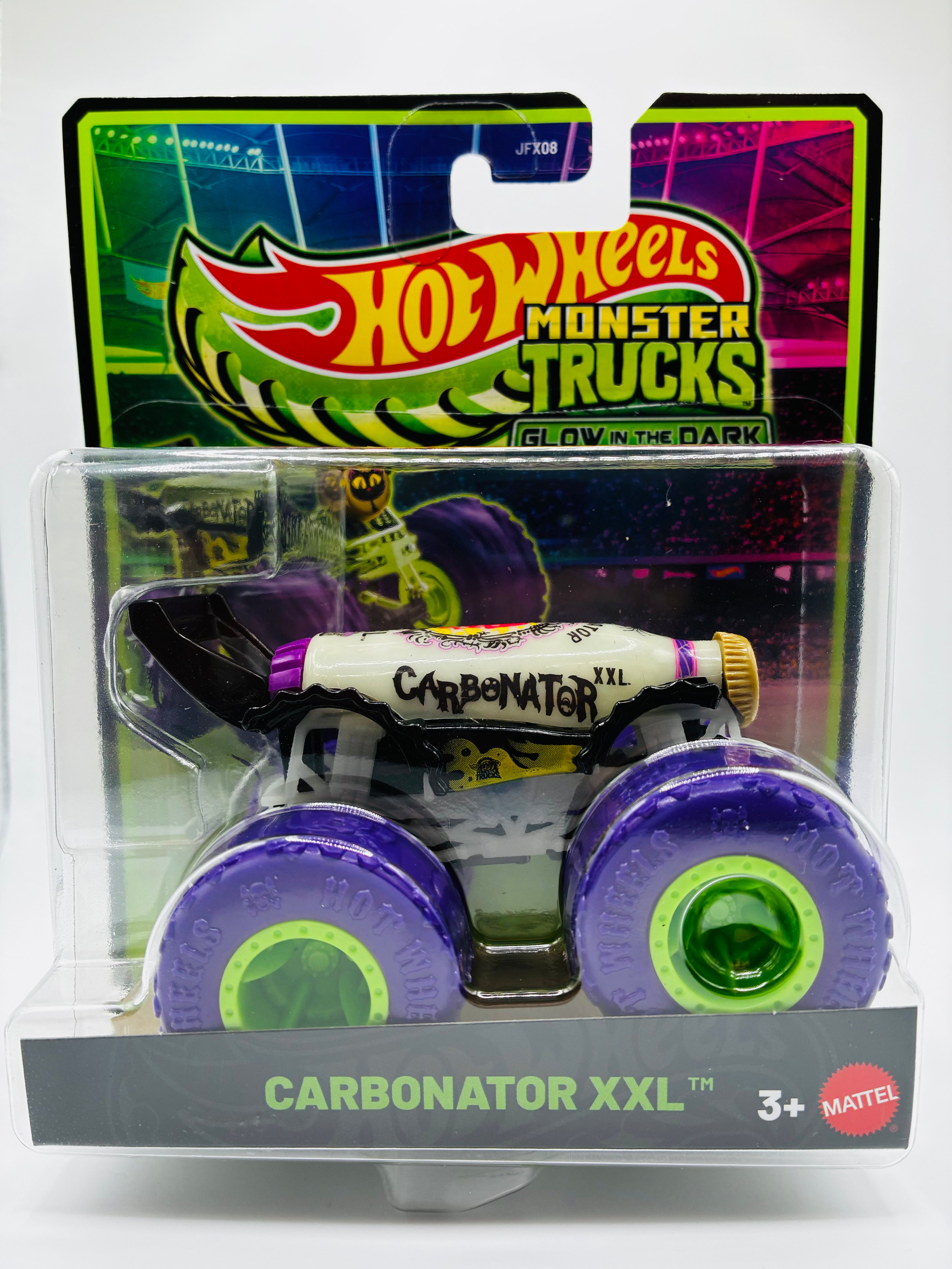 CARBONATOR XXL Hot Wheels Glow in the Dark Die-Cast Vehicle 2026
