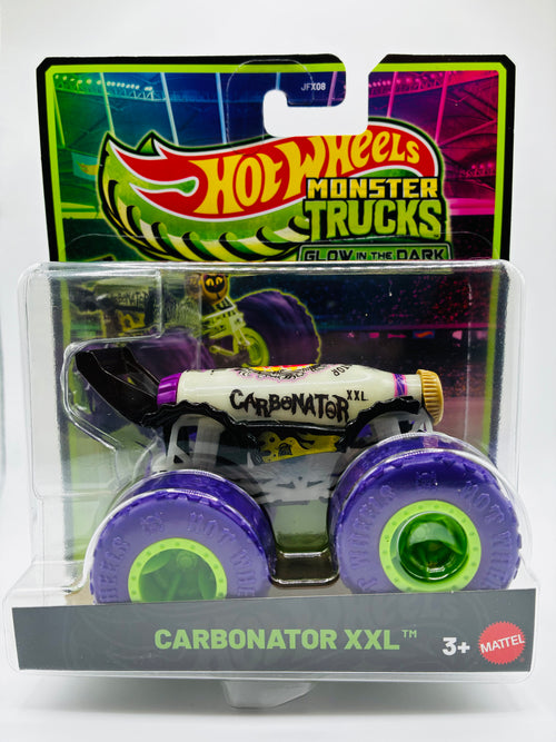 CARBONATOR XXL Hot Wheels Glow in the Dark Die-Cast Vehicle 2026
