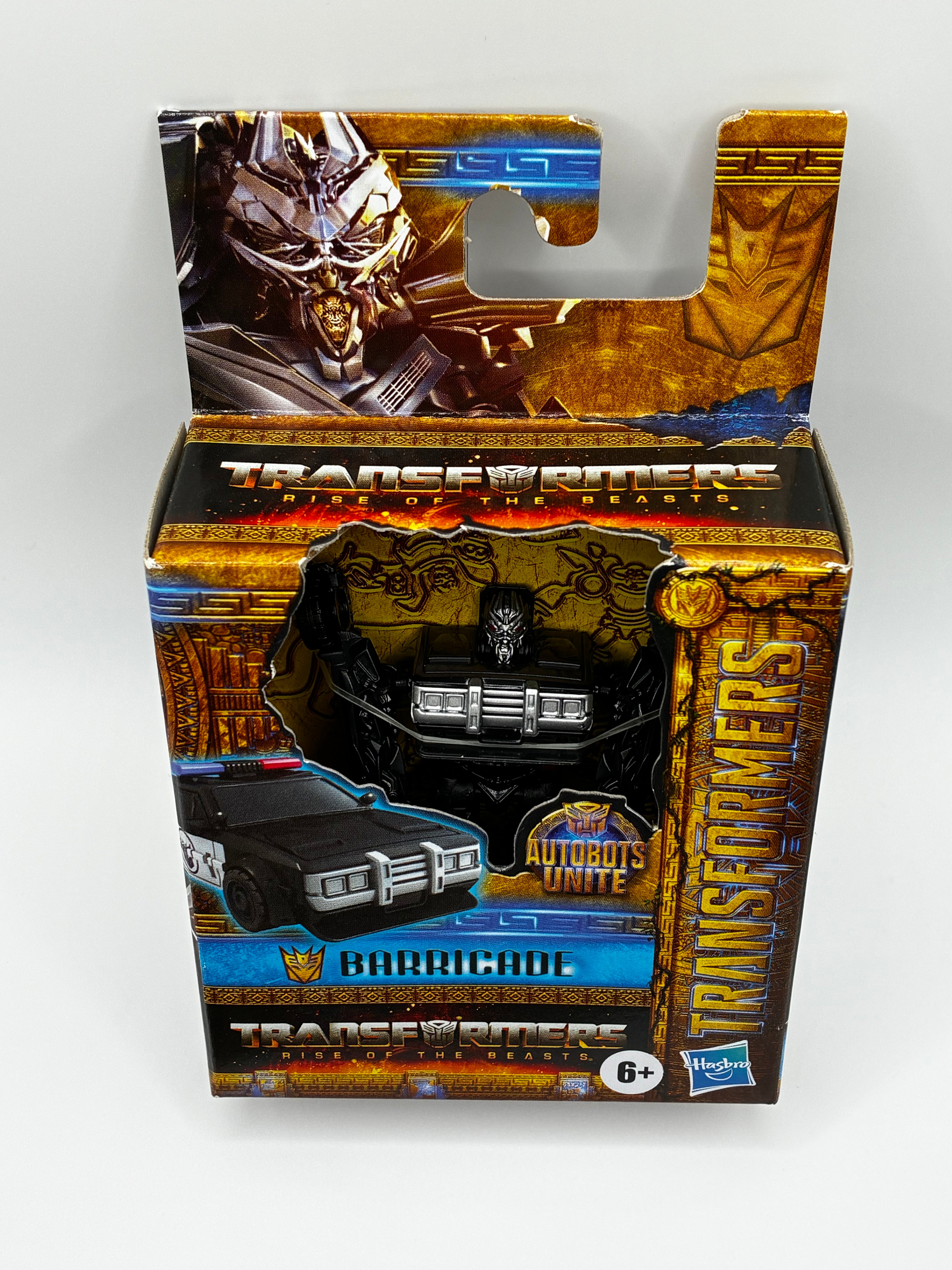 Transformers Autobots Unite Barricade Action Figure 3.7”