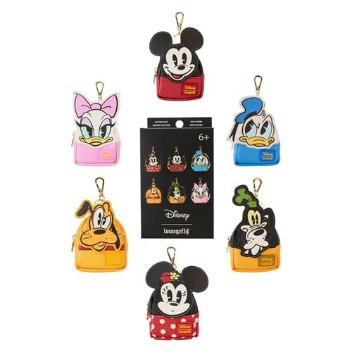 Mickey and Friends Mini-Backpack Mystery Key Chain