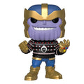 Exclusive! Marvel - Funko Holiday POP Vinyl Figure | Gingerbread Thanos - Blue